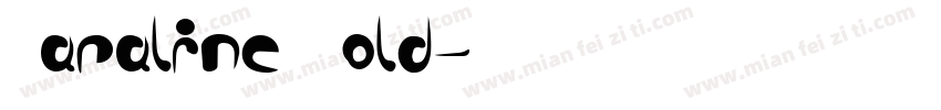 Garaline Bold字体转换